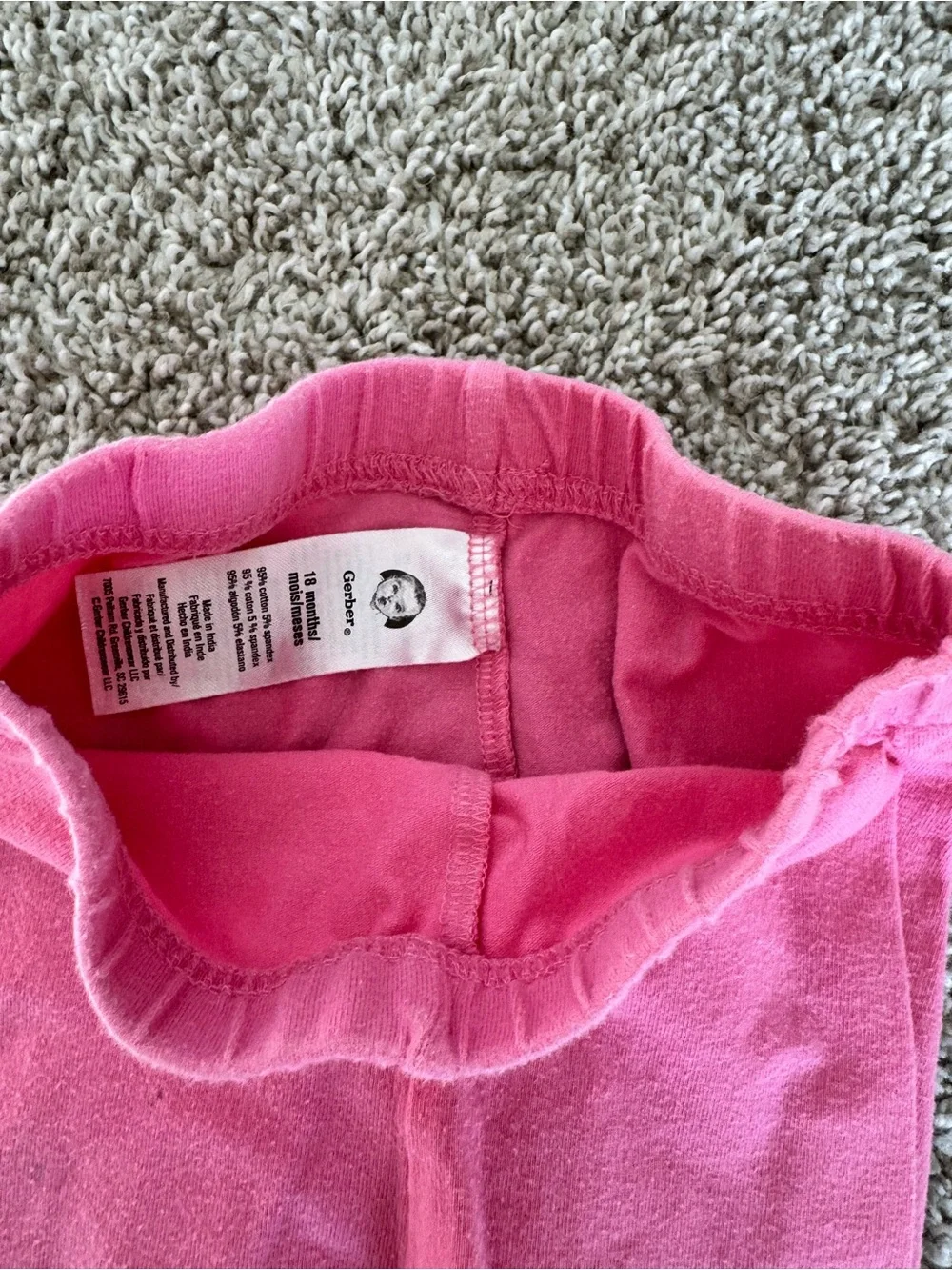 Baby Girl 18 Month Clothing bundle Pink Floral & Chambray Toddler Outfit Set
